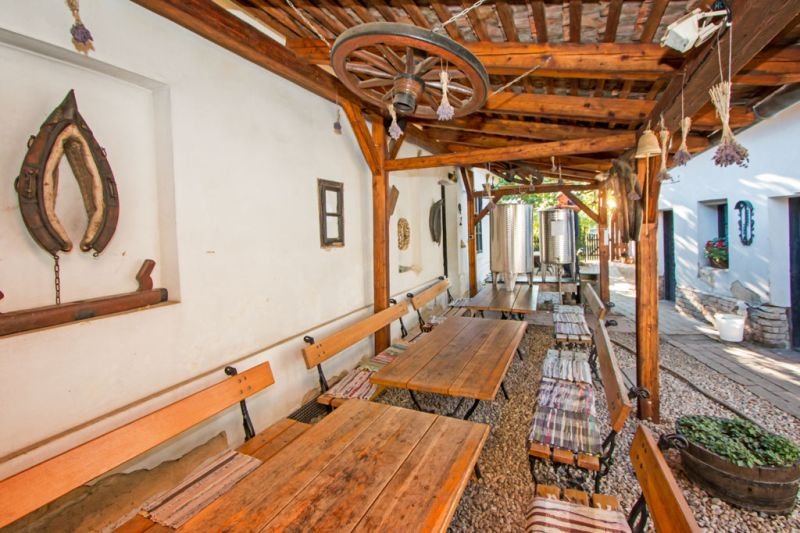 Vinařský dvůr na faře